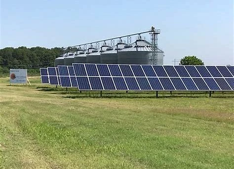 Solar Panel Farm